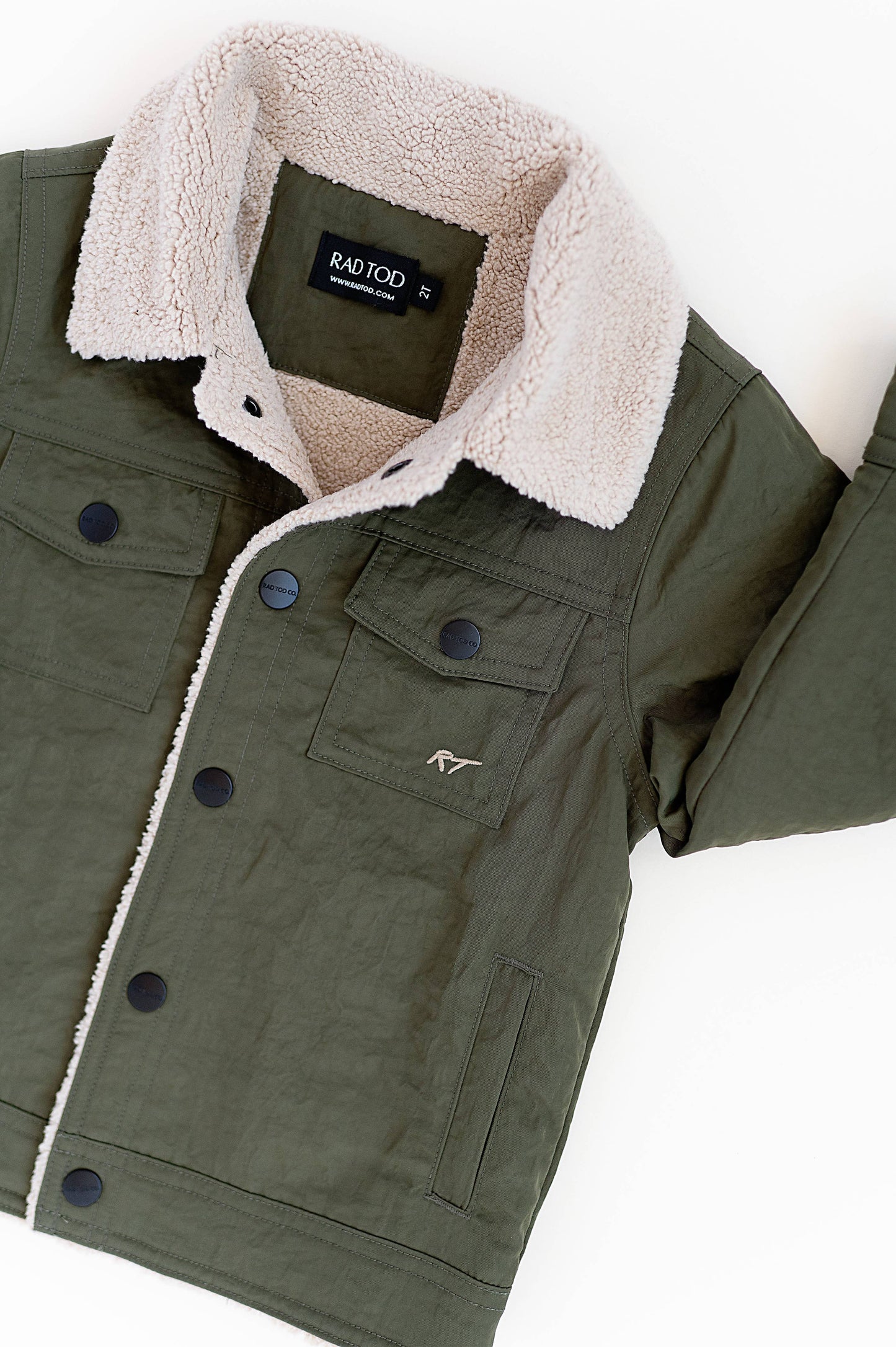 EZRA WATER RESISTANT JACKET - OLIVE