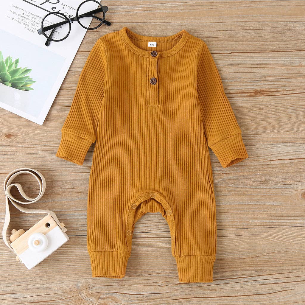 Baby Boy / Girl Cotton Knitted Style  Cardigan Jumpsuit