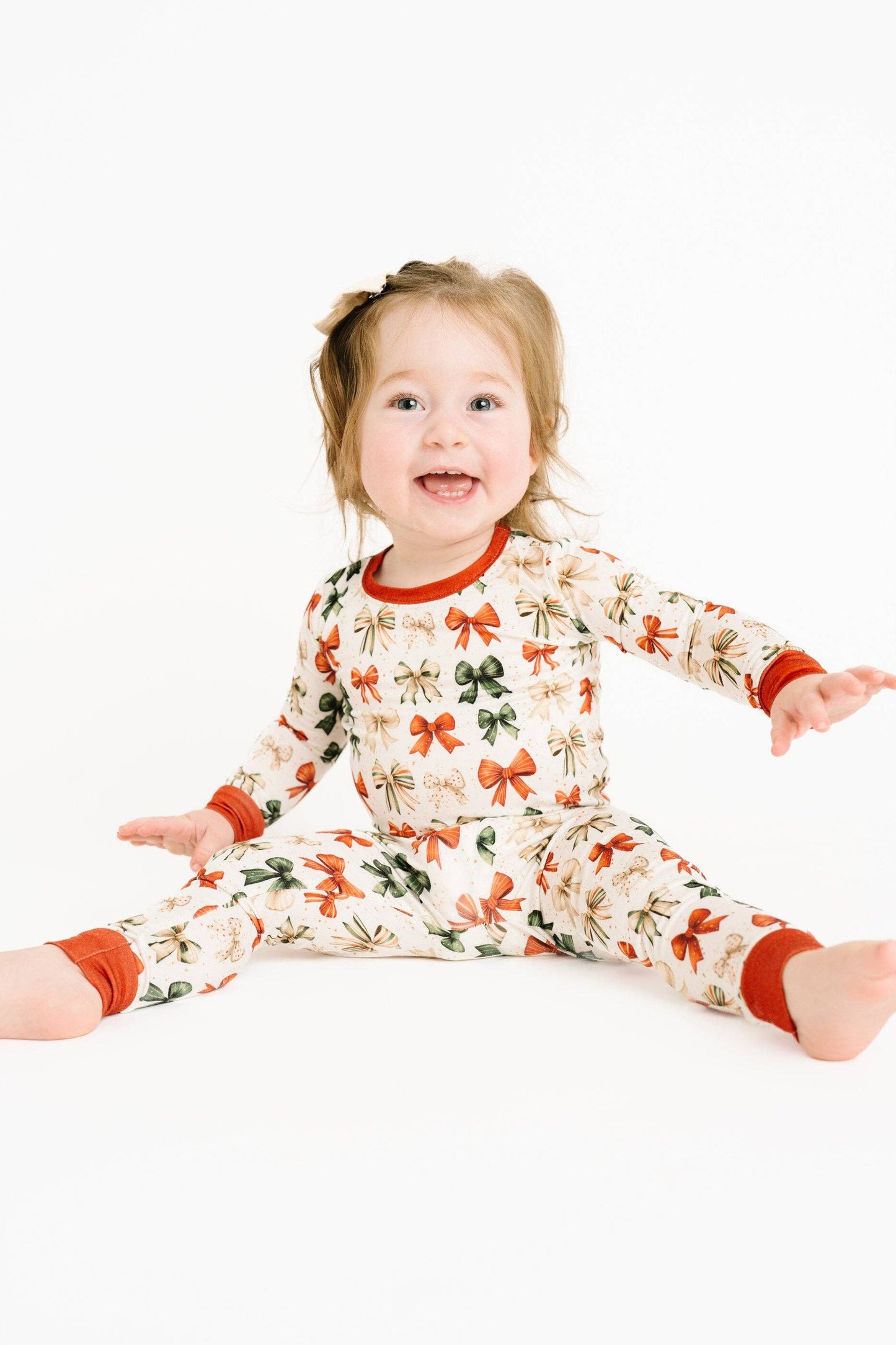 Holiday Bows Bamboo Set