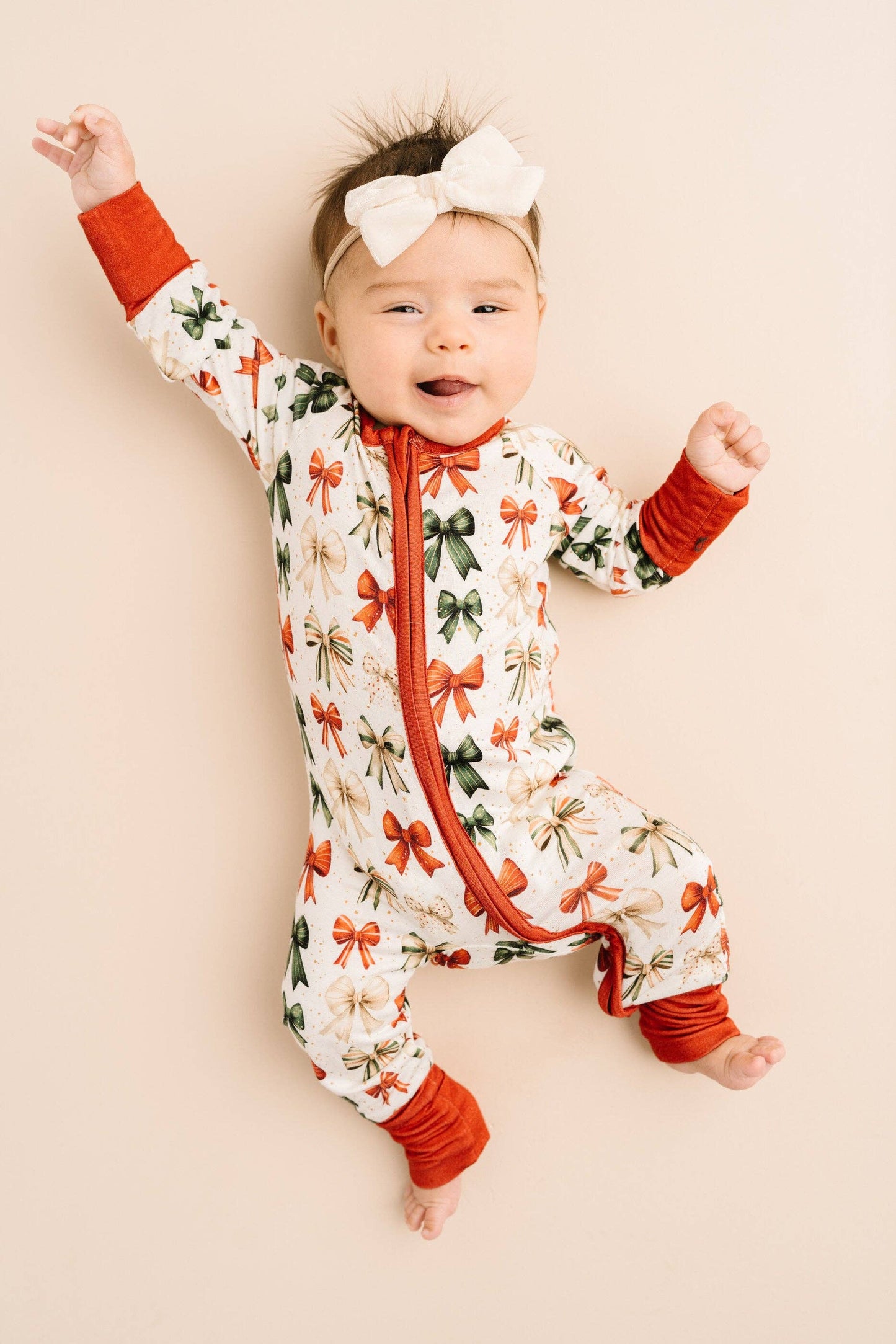 Holiday Bows Bamboo Sleeper