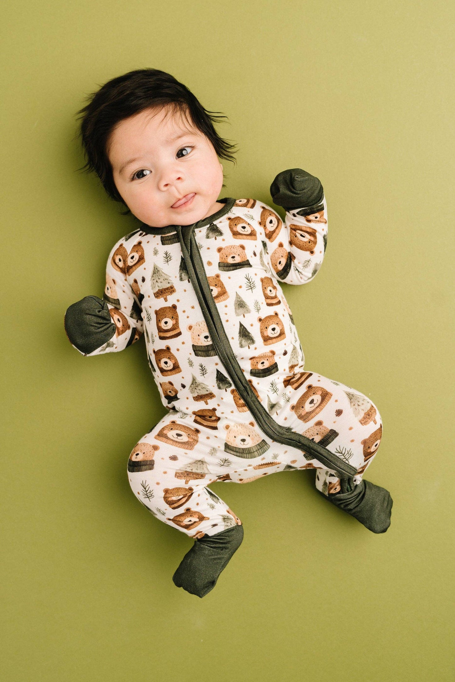 Winter Bears Bamboo Sleeper