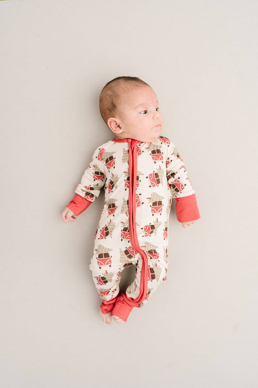 Retro Christmas Bamboo Sleeper